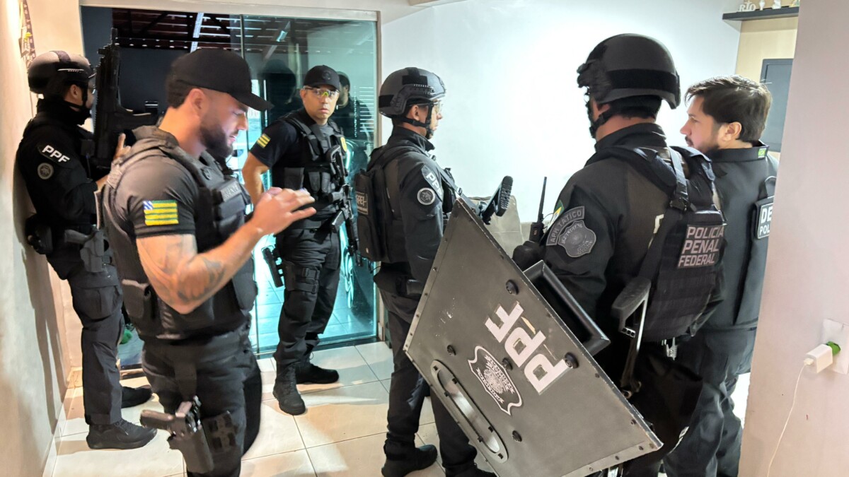 Contra Interest PCGO e FICCO/GO deflagram operação contra facção interestadual de ...