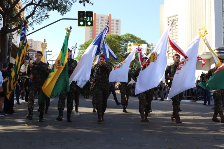 Goiânia celebra 7 de Setembro com tradicional Desfile Cívico Militar na Avenida Tocantins