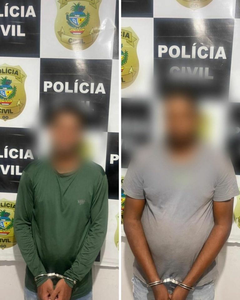 PCGO prende suspeitos por furto e receptação, e recupera equipamentos agrícolas em Uruaçu 