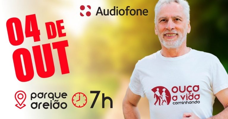 “Ouça a Vida Caminhando”: caminhada incentiva saúde auditiva e bem-estar neste sábado (4) em Goiânia
