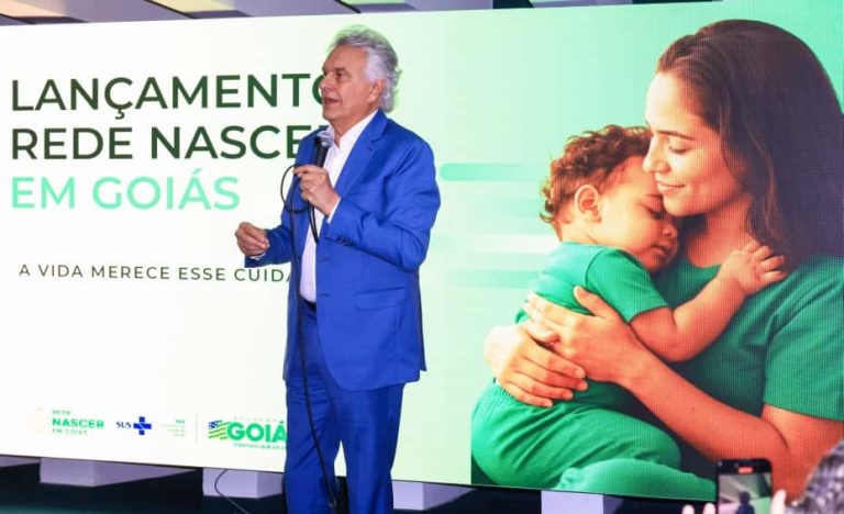 Ronaldo Caiado lança Rede Nascer para reduzir mortalidade materno-infantil em Goiás