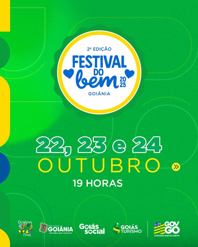 Festival do Bem 2025 reúne Daniel, Matheus & Kauan e Diego & Victor Hugo em Goiânia com entrada solidária