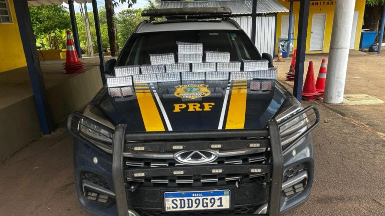 PRF apreende cerca de 13 mil comprimidos de rebite na BR-153, em Porangatu 