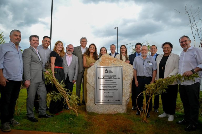 Governo de Goiás Lança Pedra Fundamental para a Construção da Casa Ronald McDonald em Goiânia 