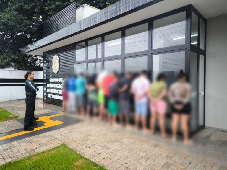 Polícia Civil deflagra operação e prende 12 pessoas por tráfico de drogas em Trindade e Goiânia