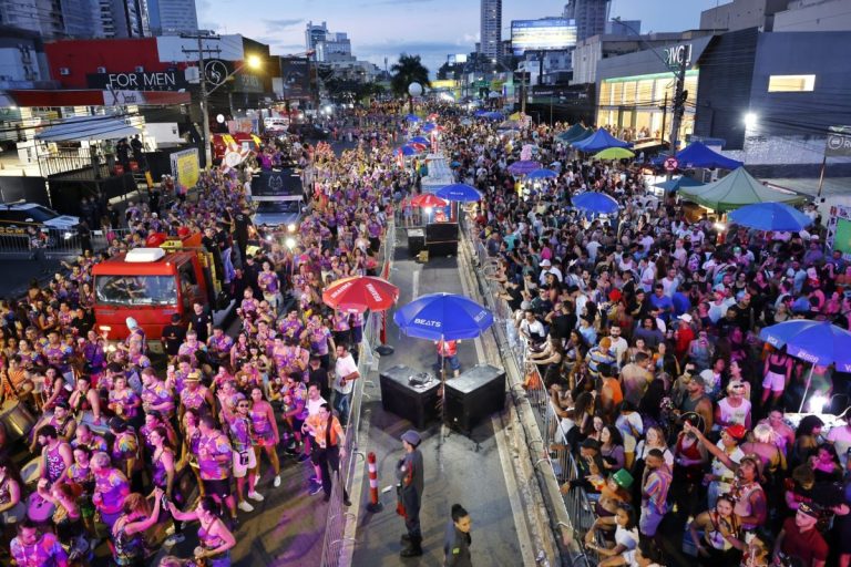 Pré-Carnaval de Goiânia reúne mais de 400 mil pessoas na Avenida 85 e fortalece capital no circuito nacional
