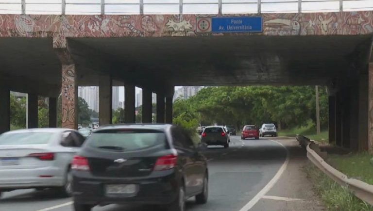 Prefeitura de Goiânia inicia manutenção preventiva na ponte da Avenida Universitária