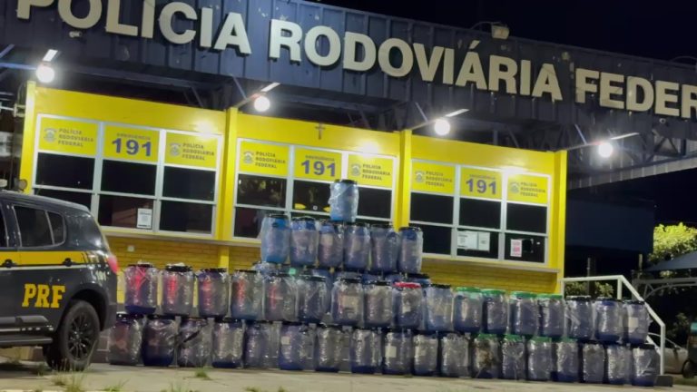 PRF apreende 1,5 tonelada de supermaconha na BR-060, a maior já registrada em Goiás