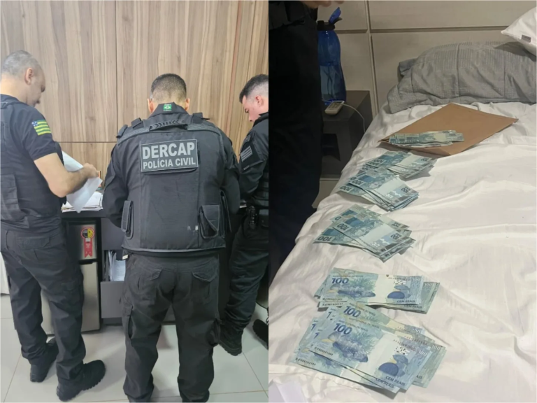 Polícia Civil de Goiás apoia operação da PCMT contra facção e cumpre mandado em Anápolis