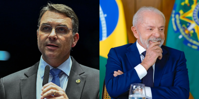 Flávio Bolsonaro aparece à frente de Lula em cenário de 1º turno, aponta pesquisa Veritá 