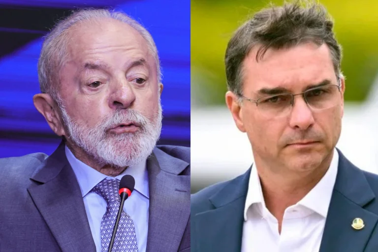 Pesquisa Datafolha aponta que Lula venceria no 1º turno com 39%, à frente de Flávio Bolsonaro, que tem 35%