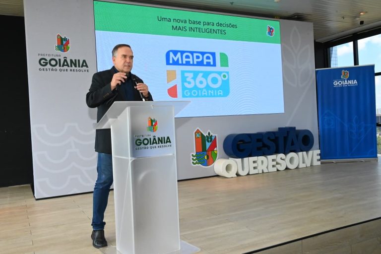 Prefeitura lança Mapa 360° Goiânia para integrar serviços e melhorar gestão da cidade
