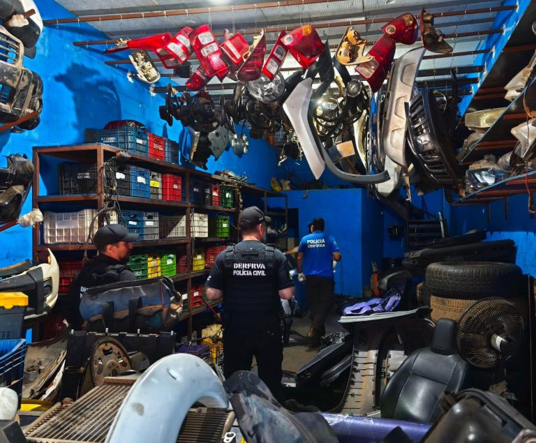 Polícia Civil deflagra operação contra desmanche de caminhonetes de luxo em Goiânia 