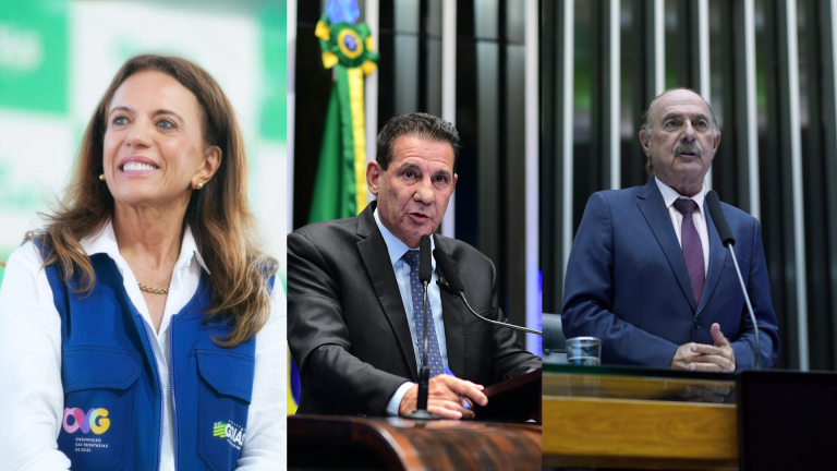 Pesquisa Quaest aponta Gracinha Caiado com 22%, Vanderlan com 12% e Calil com 11% na disputa pelo Senado