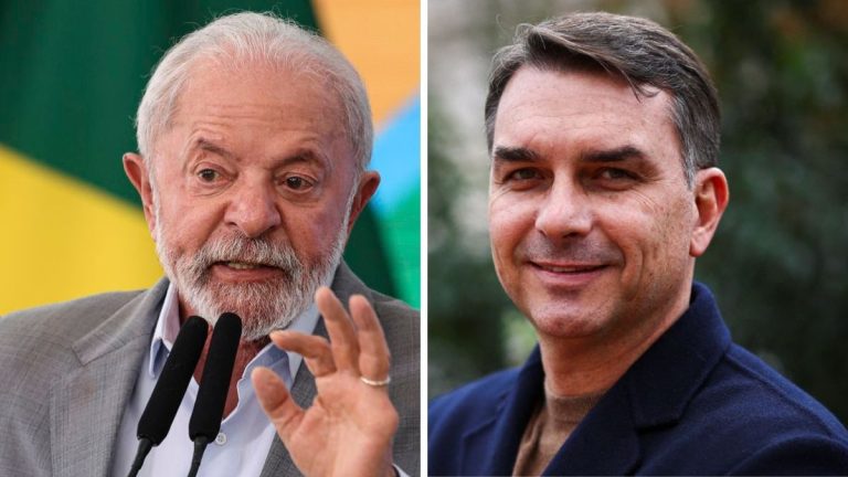 Lula e Flávio Bolsonaro aparecem em empate técnico em nova pesquisa eleitoral