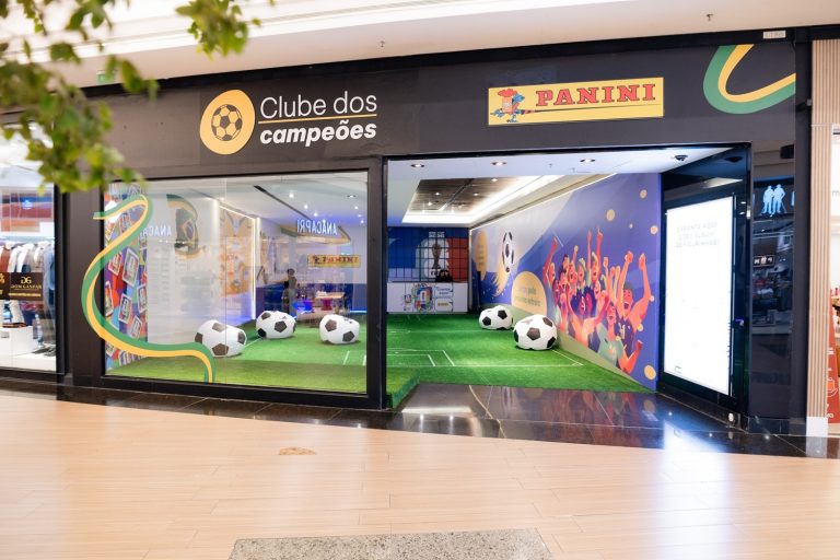 Passeio das Águas recebe espaço oficial da Panini para troca de figurinhas da Copa do Mundo 2026