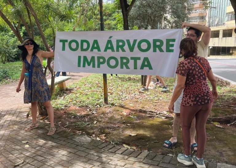Prefeitura de Goiânia suspende retirada de quase 50 árvores no Lago das Rosas após protestos de moradores