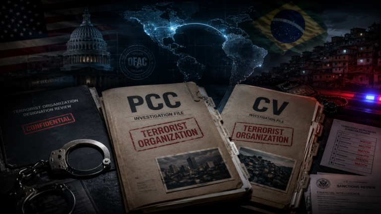 Governo dos Estados Unidos anuncia classificação do PCC e Comando Vermelho como organizações terroristas