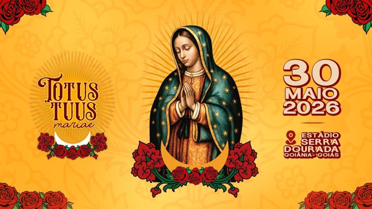 Festival católico Totus Tuus Mariae acontece neste sábado (30) com shows, missa e devoção mariana em Goiânia