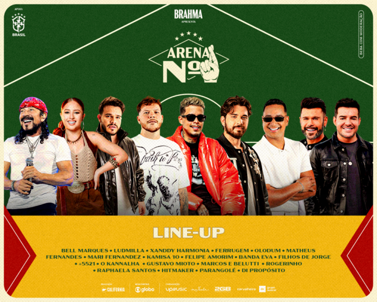 Arena Nº1 confirma edição em Goiânia no Centro Cultural Oscar Niemeyer com shows e transmissão da Copa do Mundo 2026