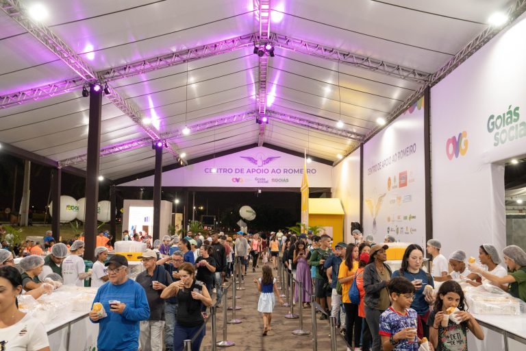 Centro de Apoio ao Romeiro deve receber mais de 400 mil fiéis durante a Romaria do Divino Pai Eterno