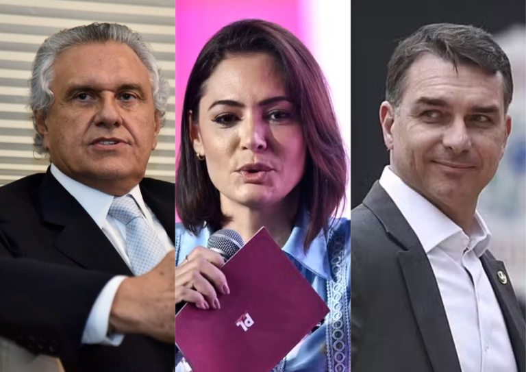 Ronaldo Caiado comenta a reconciliação entre Michelle Bolsonaro e Flávio Bolsonaro após comparar o episódio ao programa Casos de Família.
