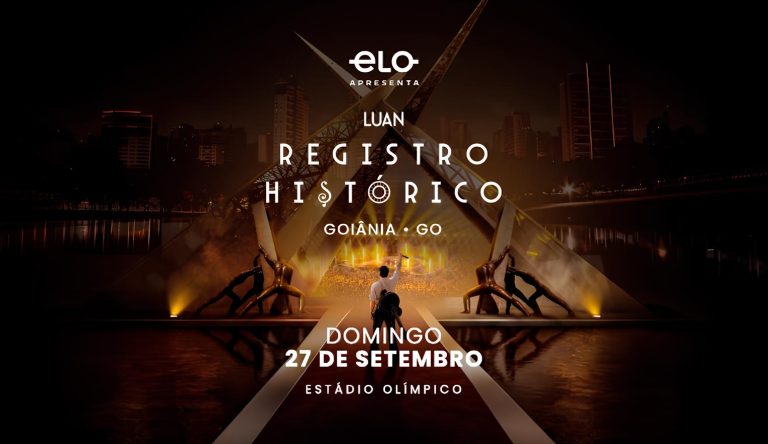 Luan Santana se apresenta em Goiânia neste domingo (27) com a turnê “Registro Histórico” no Estádio Olímpico 