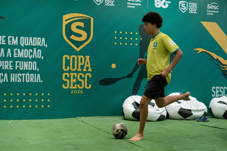 40ª Copa Sesc começa em Goiânia com campeões olímpicos do vôlei e show do Mr Gyn
