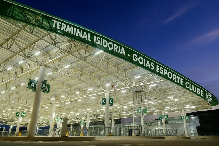Terminal Isidória é oficialmente renomeado como Terminal Goiás Esporte Clube 
