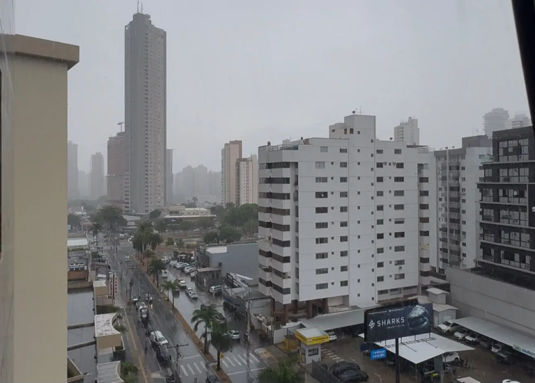 Chuva derruba temperatura em Goiânia, mas calor retorna com máxima de 34°C a partir de sexta-feira 
