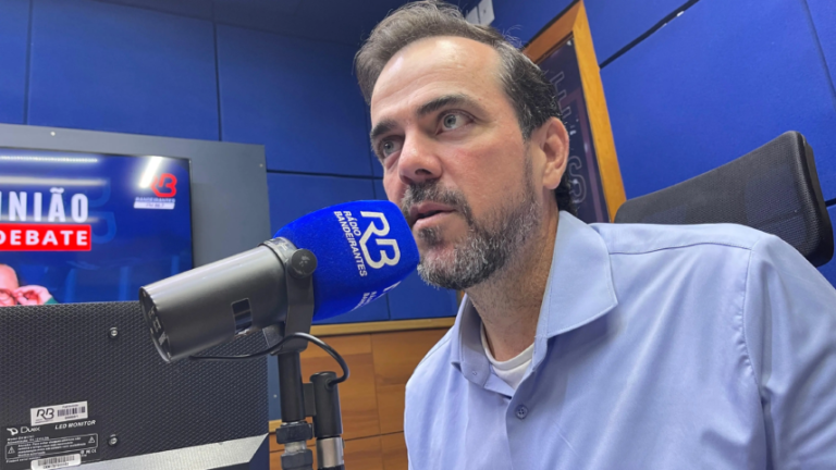Candidato ao Senado pelo PRD, Gustavo Mendanha defende mandato de 12 anos para ministros do STF em sabatina