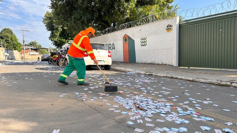 Comurg recolhe 1,5 tonelada de material de campanha em Goiânia